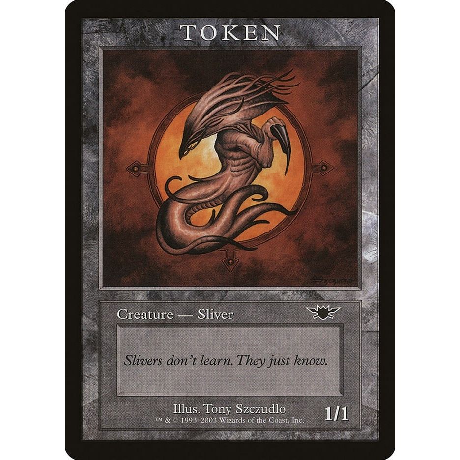 Image for Sliver Token (LGN) (MPRP) - Magic: The Gathering