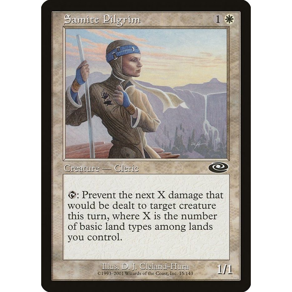 Image for Samite Pilgrim (15) (PLS) - Magic: The Gathering