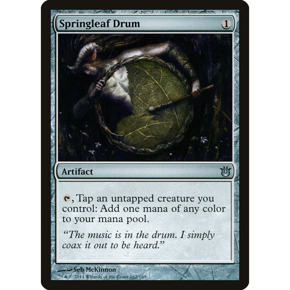 Image for Springleaf Drum (162) (BNG) - Magic: The Gathering