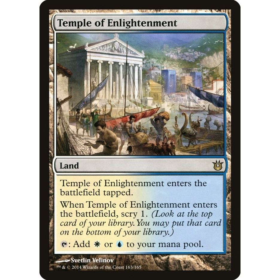 Image for Temple of Enlightenment (163) (BNG) - Magic: The Gathering