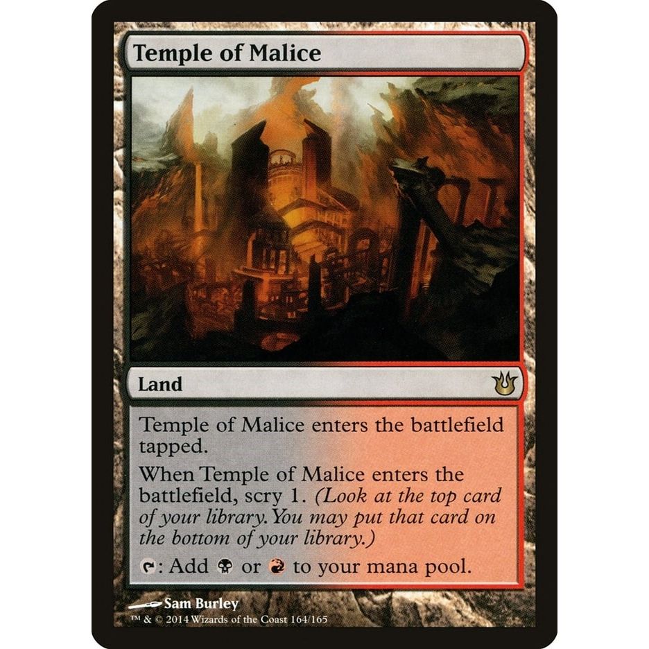 Image for Temple of Malice (164) (BNG) - Magic: The Gathering
