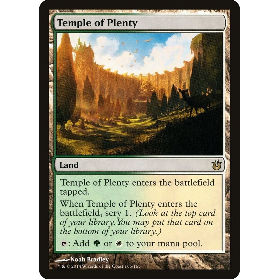 Image for Temple of Plenty (165) (BNG) - Magic: The Gathering