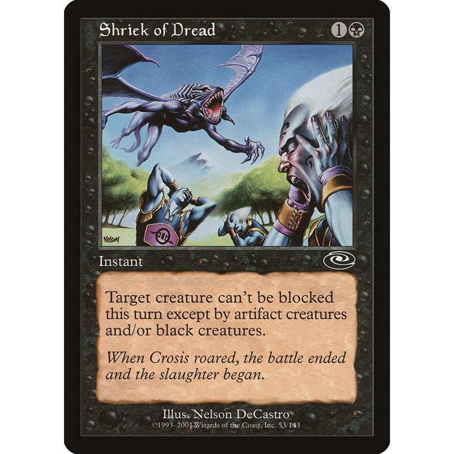 Image for Shriek of Dread (53) (PLS) - Magic: The Gathering
