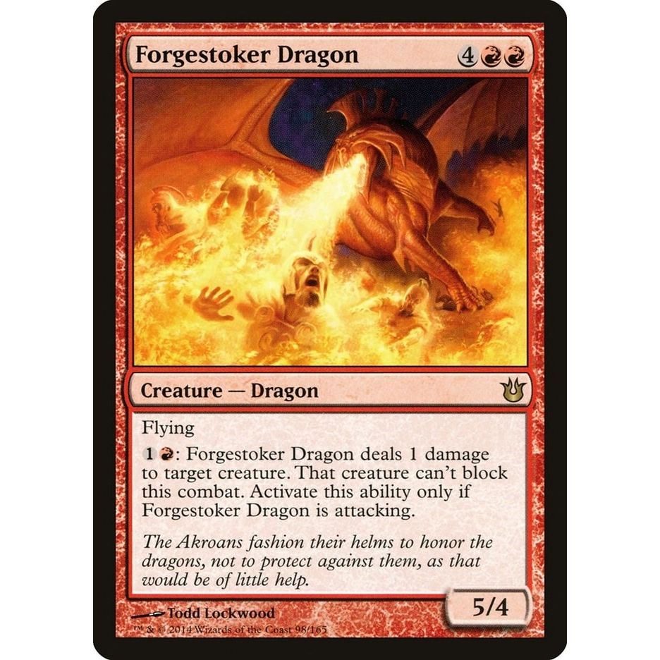 Image for Forgestoker Dragon (98) (BNG) - Magic: The Gathering