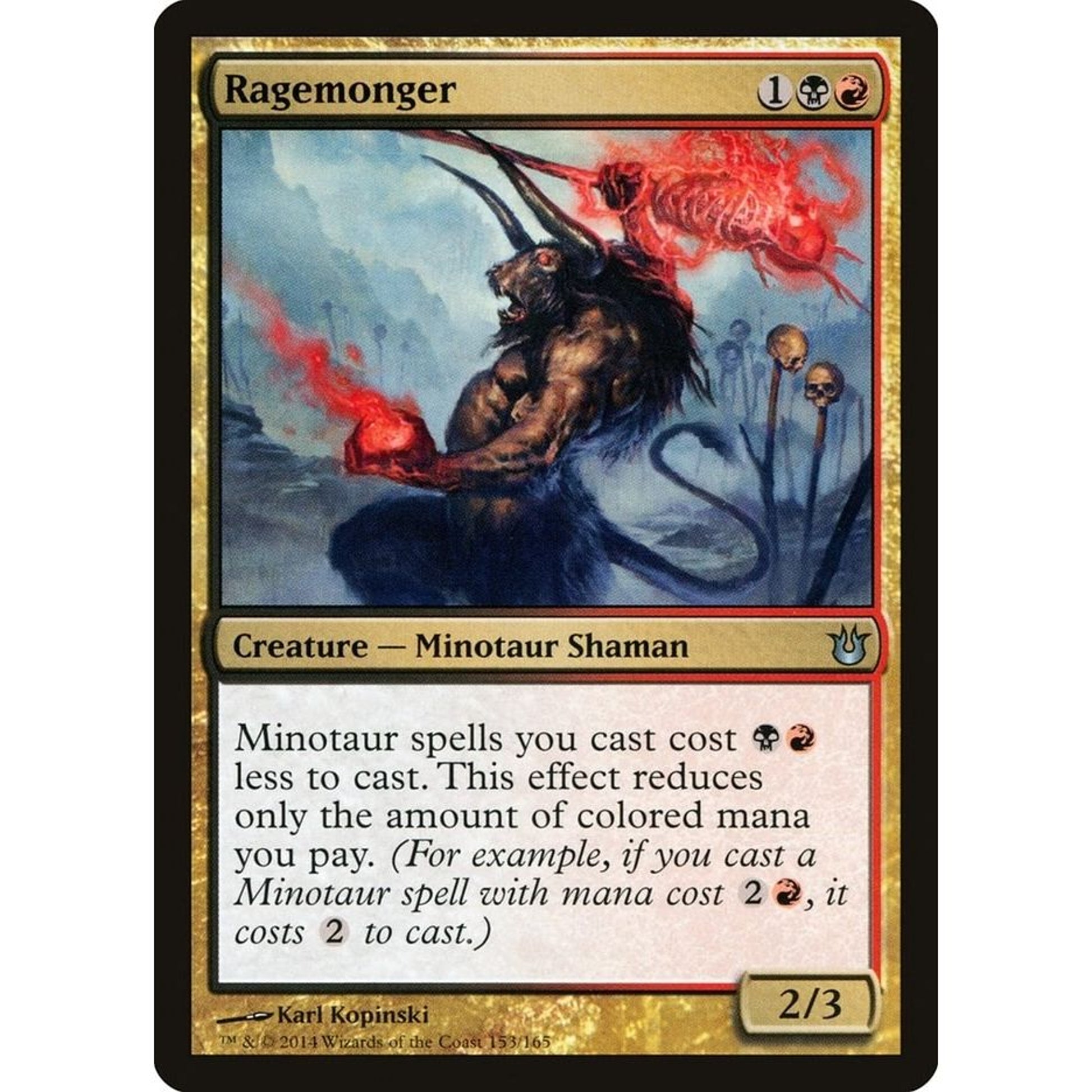 Image for Ragemonger (153) (BNG) - Magic: The Gathering