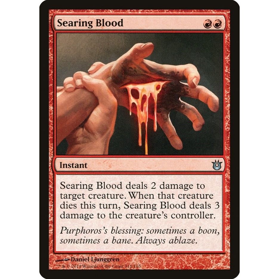 Image for Searing Blood (111) (BNG) - Magic: The Gathering