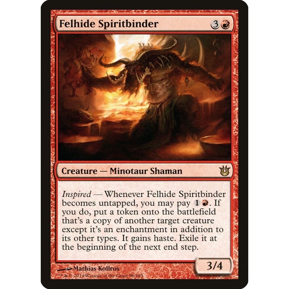 Image for Felhide Spiritbinder (96) (BNG) - Magic: The Gathering