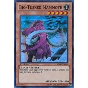 Image for Big-Tusked Mammoth (BPW2-EN013) (BPW2) - YuGiOh