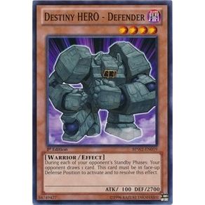 Image for Destiny Hero - Defender (BPW2-EN019) (BPW2) - YuGiOh