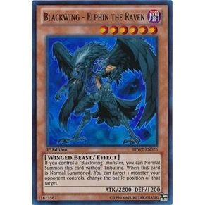 Image for Blackwing - Elphin the Raven (BPW2-EN026) (BPW2) - YuGiOh
