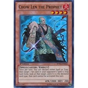 Image for Chow Len the Prophet (BPW2-EN044) (BPW2) - YuGiOh