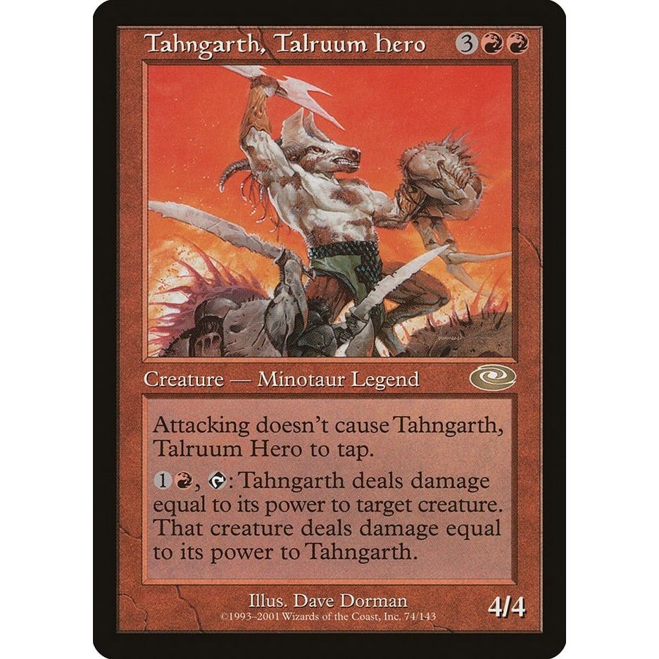Image for Tahngarth, Talruum Hero (74) (PLS) - Magic: The Gathering