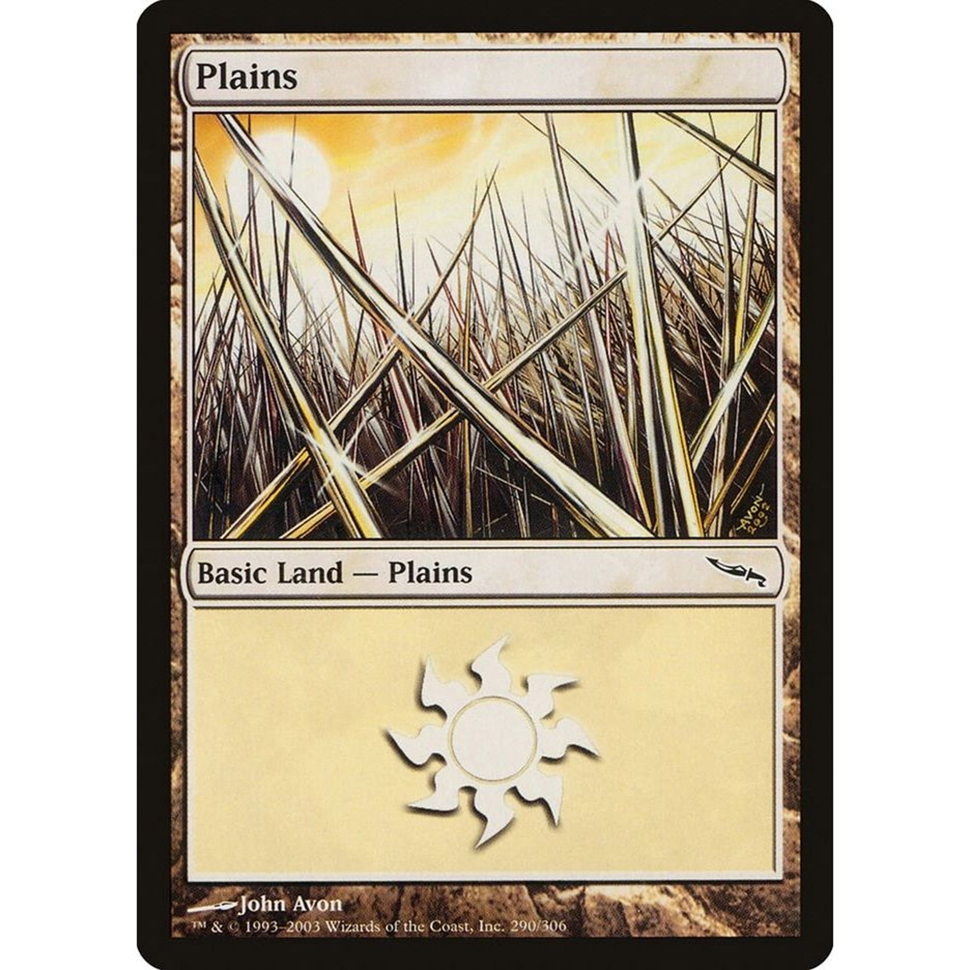 Image for Plains (290) (290) (MRD) - Magic: The Gathering