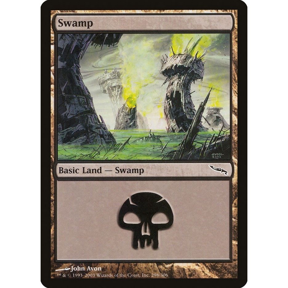 Image for Swamp (298) (298) (MRD) - Magic: The Gathering