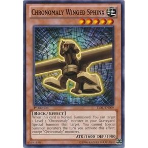 Image for Chronomaly Winged Sphinx (LVAL-EN009) (LVAL) - YuGiOh