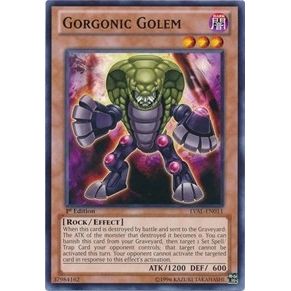 Image for Gorgonic Golem (LVAL-EN011) (LVAL) - YuGiOh