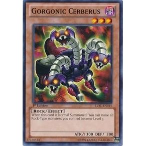 Image for Gorgonic Cerberus (LVAL-EN014) (LVAL) - YuGiOh