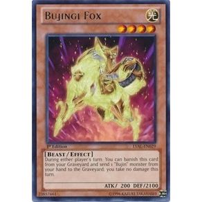 Image for Bujingi Fox (LVAL-EN029) (LVAL) - YuGiOh