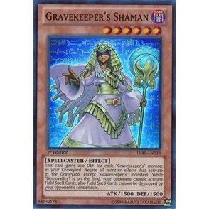 Image for Gravekeeper's Shaman (LVAL-EN033) (LVAL) - YuGiOh