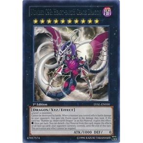 Image for Number C92: Heart-eartH Chaos Dragon (LVAL-EN050) (LVAL) - YuGiOh