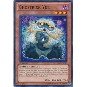 Image for Ghostrick Yeti (LVAL-EN082) (LVAL) - YuGiOh