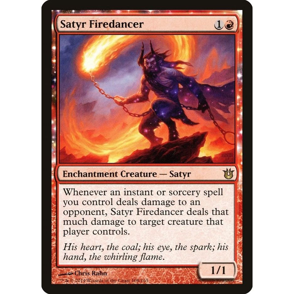 Image for Satyr Firedancer (108) (BNG) - Magic: The Gathering