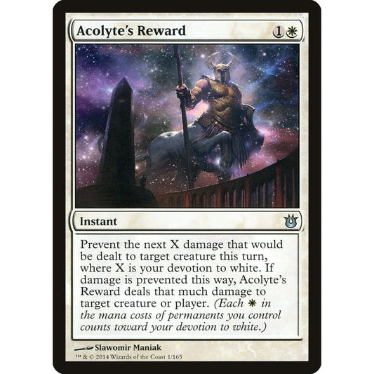 Image for Acolyte's Reward (1) (BNG) - Magic: The Gathering