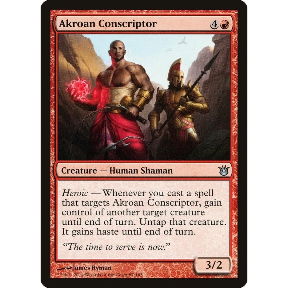 Image for Akroan Conscriptor (87) (BNG) - Magic: The Gathering