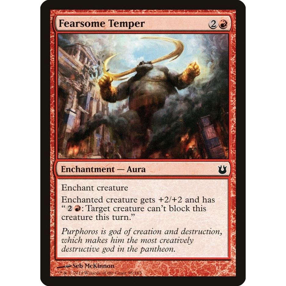 Image for Fearsome Temper (95) (BNG) - Magic: The Gathering