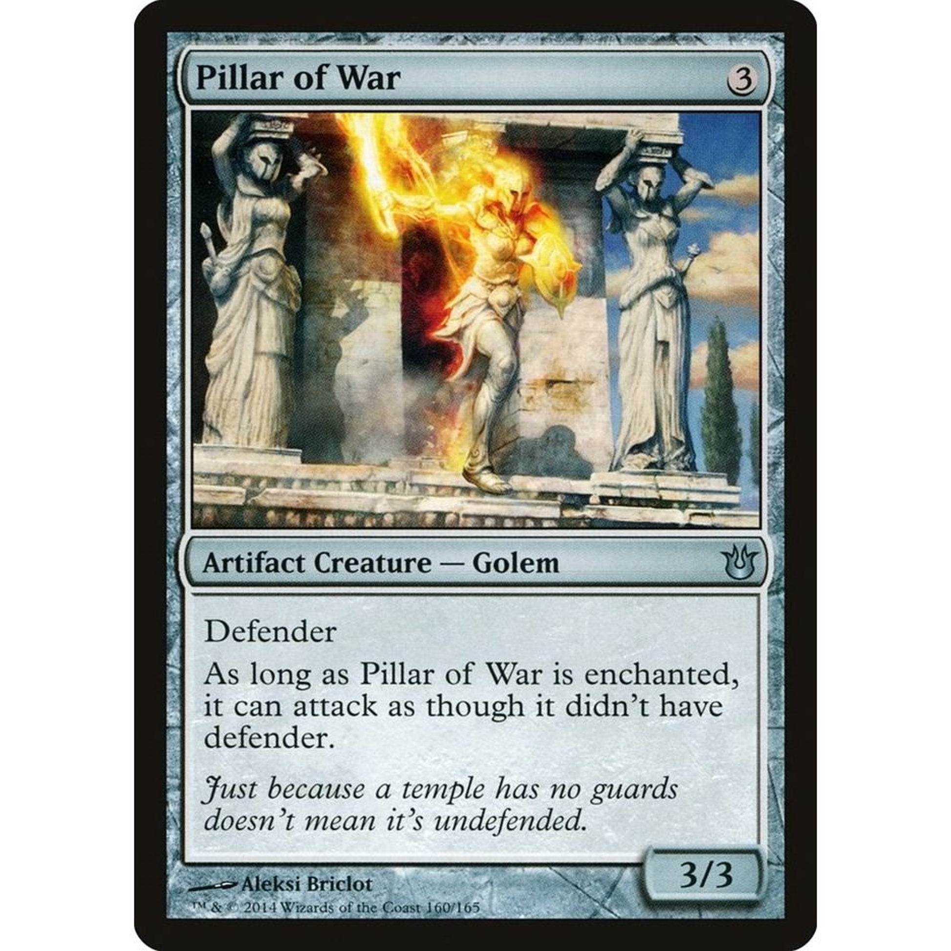 Image for Pillar of War (160) (BNG) - Magic: The Gathering