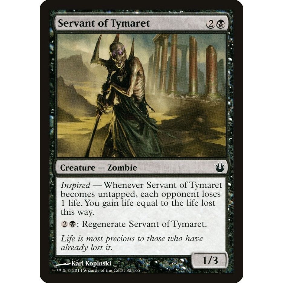 Image for Servant of Tymaret (82) (BNG) - Magic: The Gathering