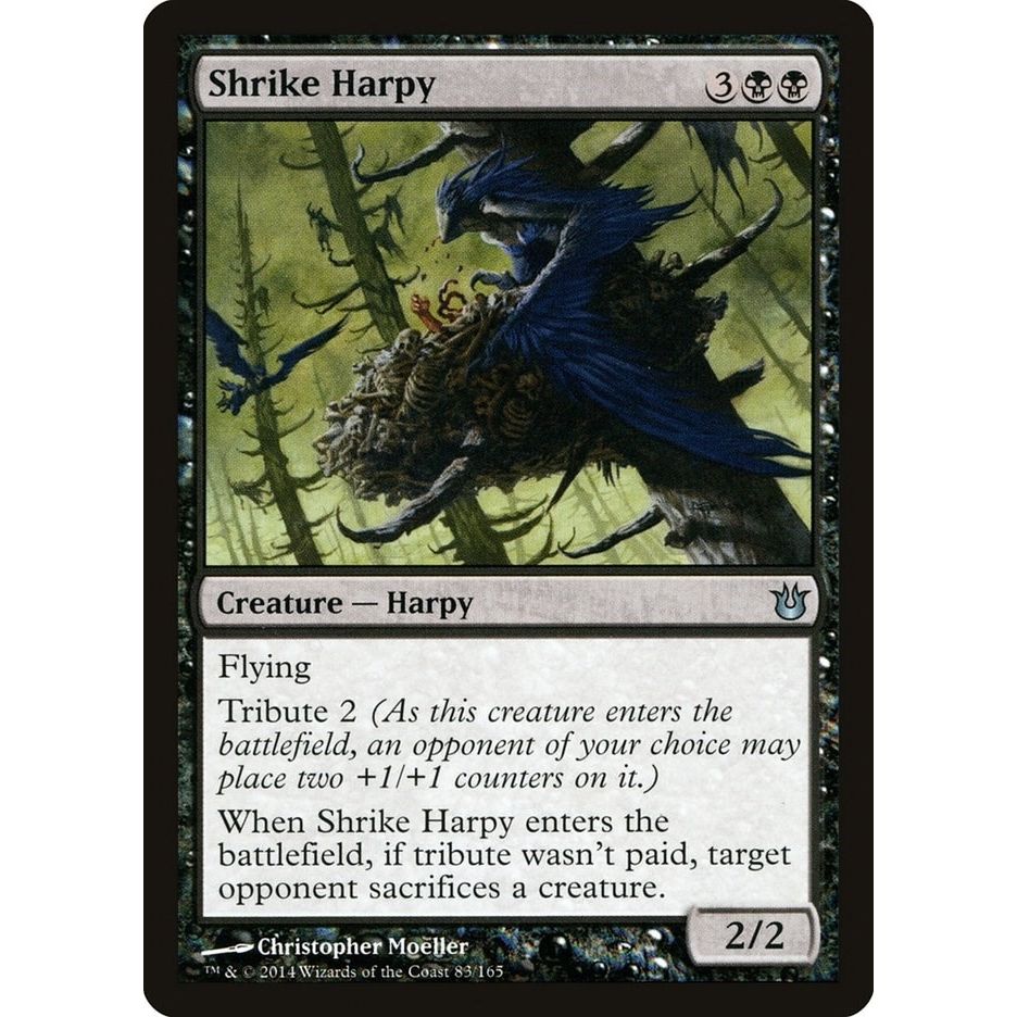 Image for Shrike Harpy (83) (BNG) - Magic: The Gathering
