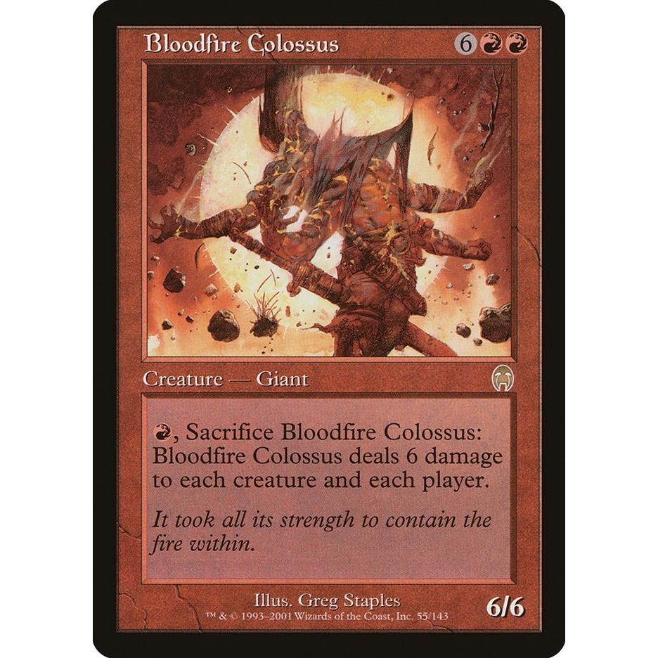 Image for Bloodfire Colossus (55) (APC) - Magic: The Gathering