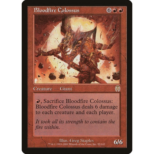 Image for Bloodfire Colossus (55) (APC) - Magic: The Gathering