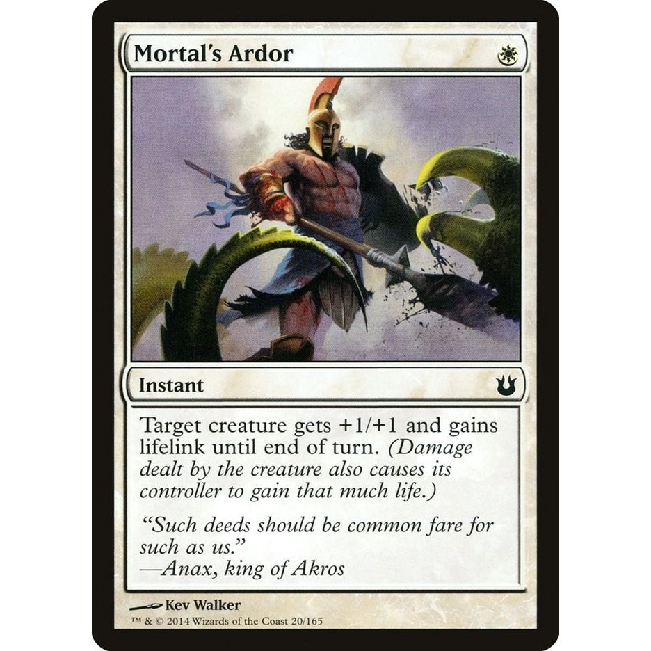 Image for Mortal's Ardor (20) (BNG) - Magic: The Gathering