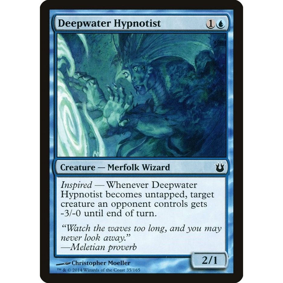 Image for Deepwater Hypnotist (35) (BNG) - Magic: The Gathering