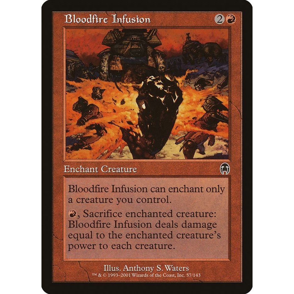 Image for Bloodfire Infusion (57) (APC) - Magic: The Gathering