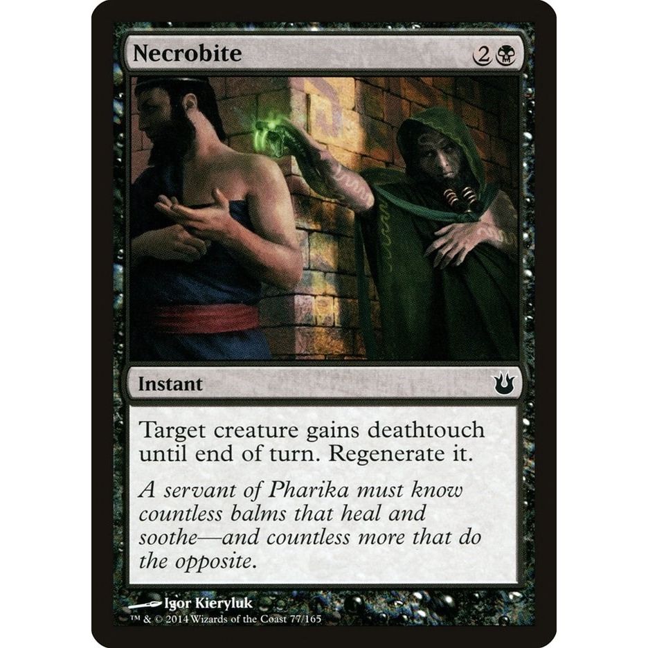 Image for Necrobite (77) (BNG) - Magic: The Gathering