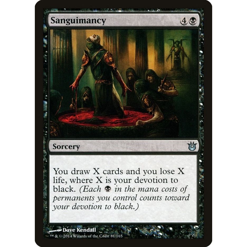 Image for Sanguimancy (81) (BNG) - Magic: The Gathering