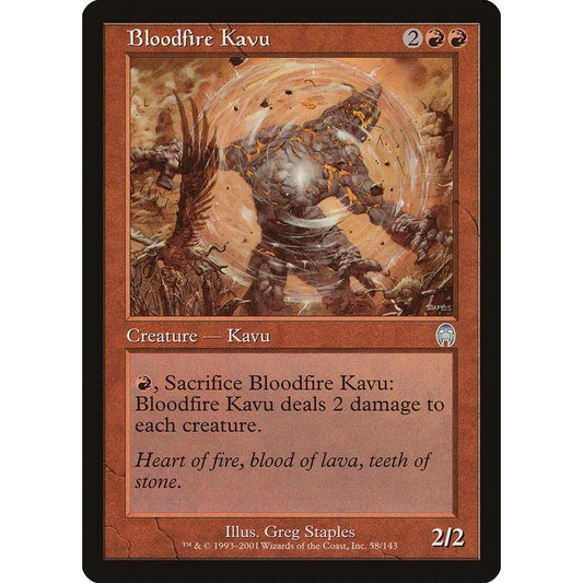 Image for Bloodfire Kavu (58) (APC) - Magic: The Gathering