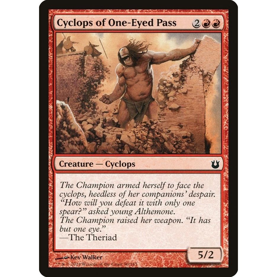 Image for Cyclops of One-Eyed Pass (90) (BNG) - Magic: The Gathering