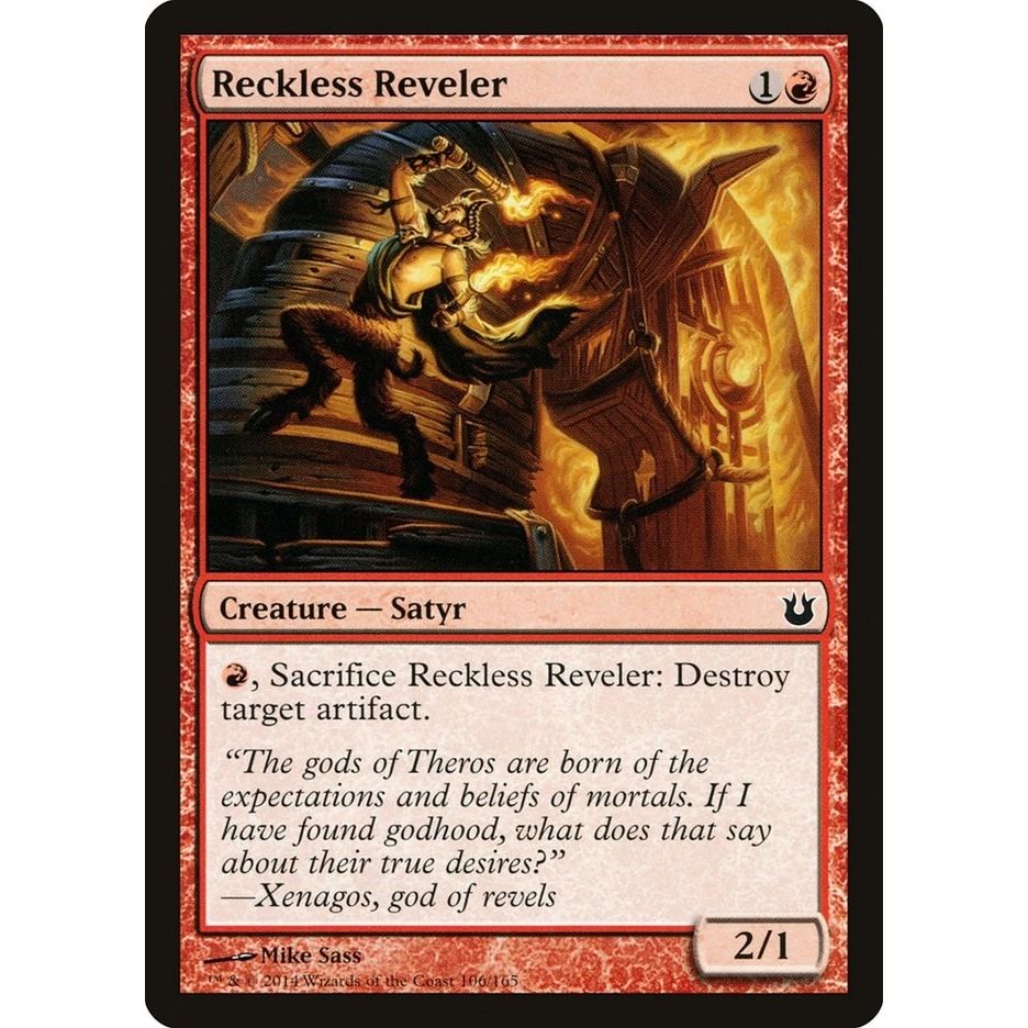 Image for Reckless Reveler (106) (BNG) - Magic: The Gathering