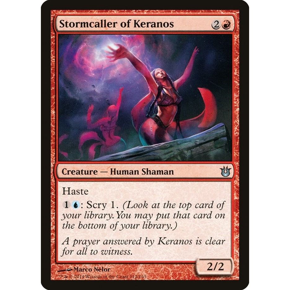 Image for Stormcaller of Keranos (112) (BNG) - Magic: The Gathering