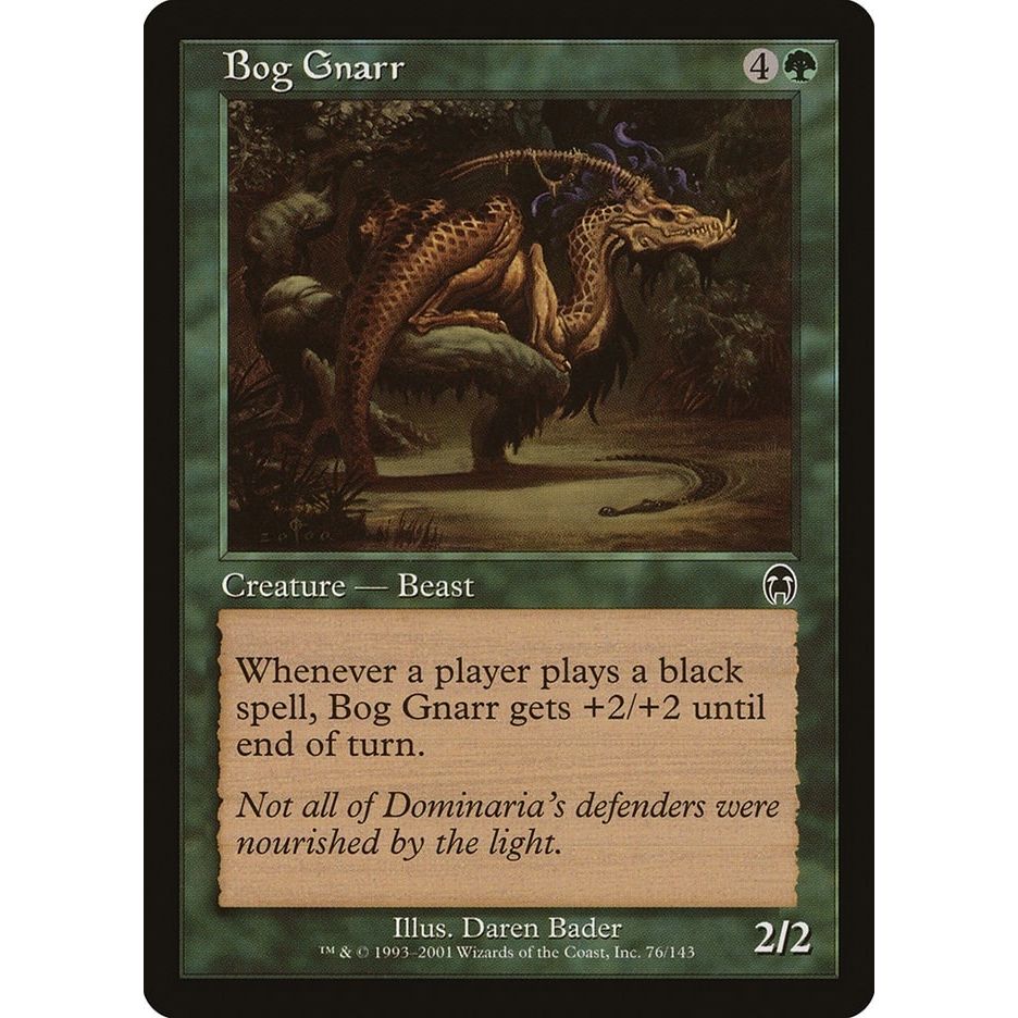 Image for Bog Gnarr (76) (APC) - Magic: The Gathering