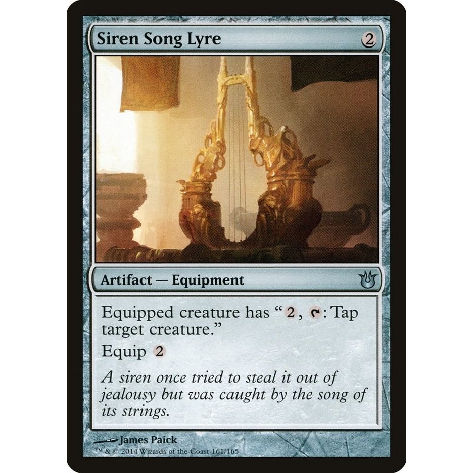 Image for Siren Song Lyre (161) (BNG) - Magic: The Gathering