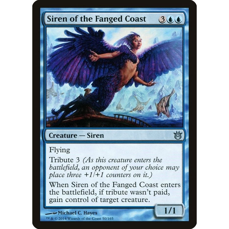 Image for Siren of the Fanged Coast (50) (BNG) - Magic: The Gathering