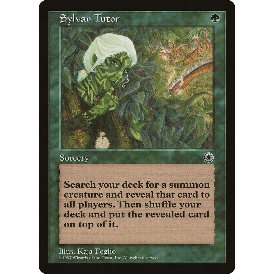 Image for Sylvan Tutor (POR) - Magic: The Gathering