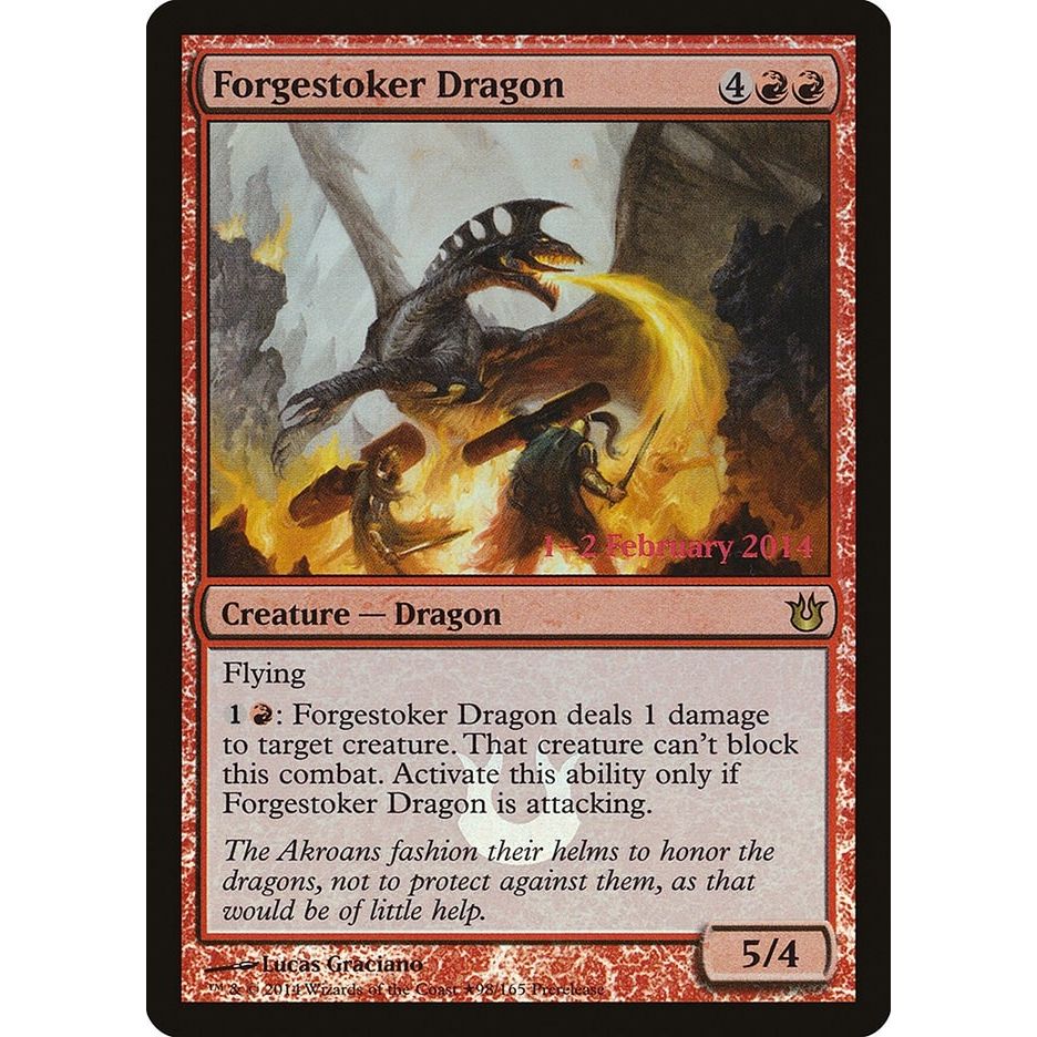 Image for Forgestoker Dragon (98) (PRE) - Magic: The Gathering