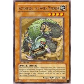 Image for Aztekipede, the Worm Warrior (PTDN-EN089) (PTDN) - YuGiOh