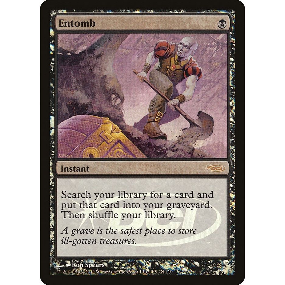 Image for Entomb (4) (JDG) - Magic: The Gathering